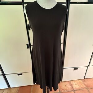 Norma Kamali little Black Sleeveless Dress pockets